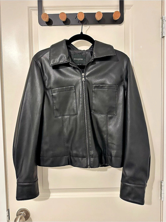 Banana Republic Jackets & Blazers - Banana Republic Vegan Leather Jacket